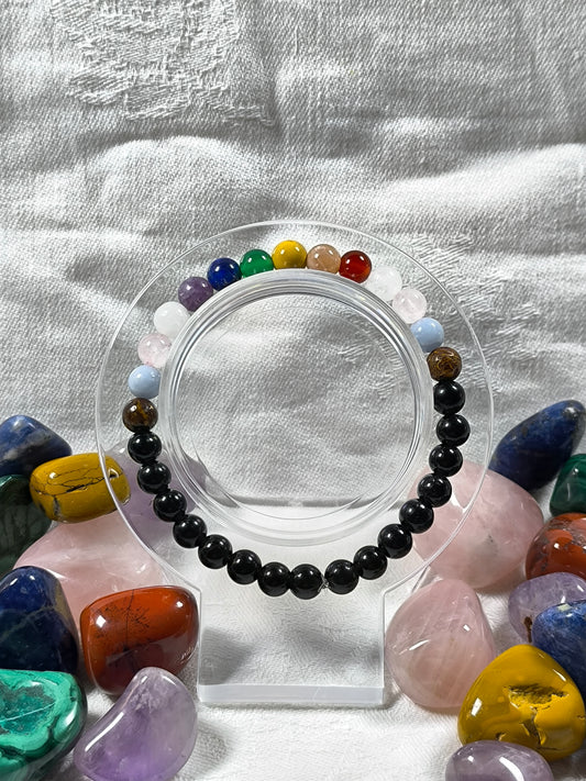 Progress pride flag bracelet