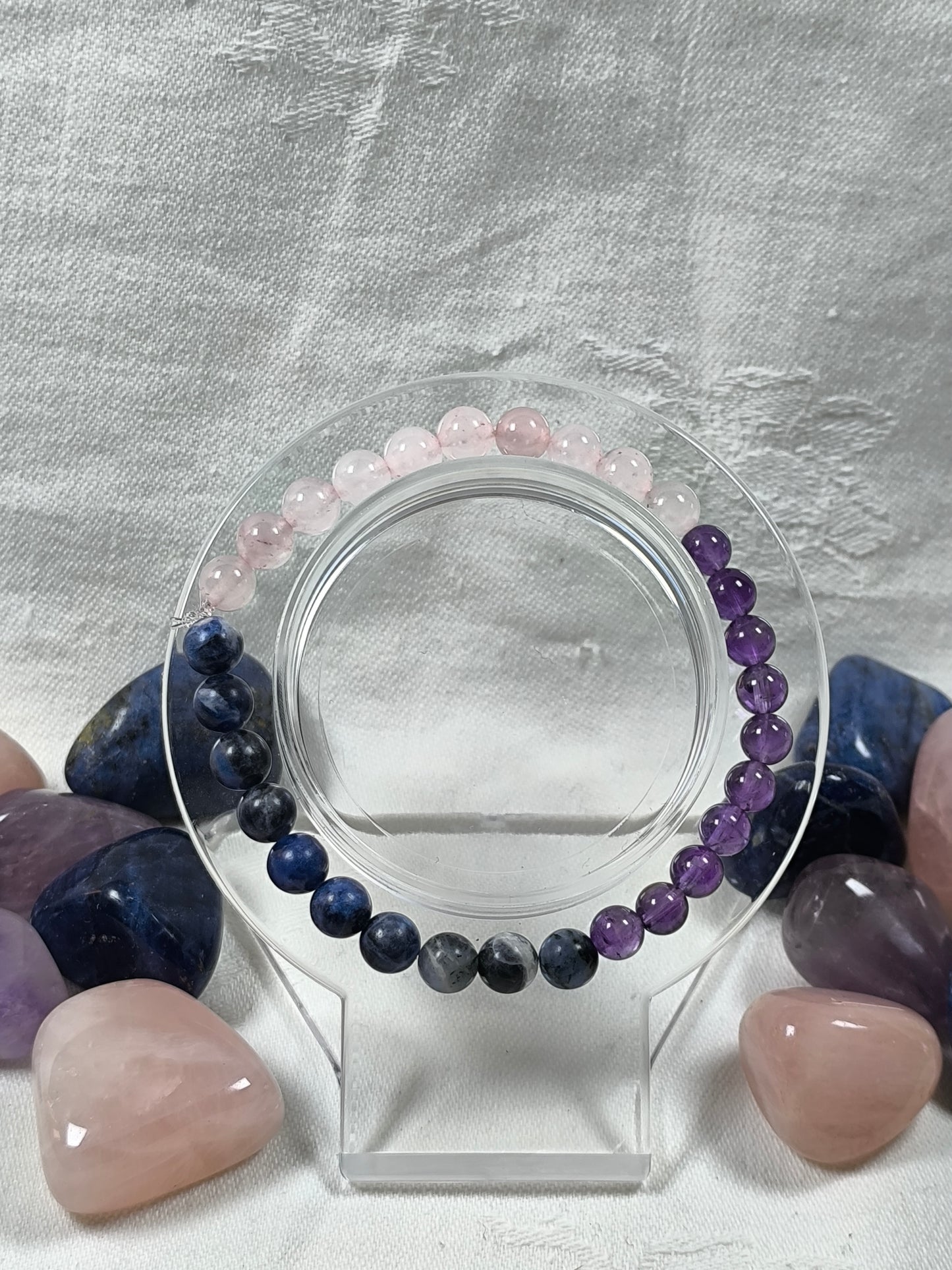 Bisexual pride flag bracelet